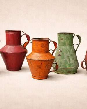 Aceitera portuguesa de metal Cobre 2