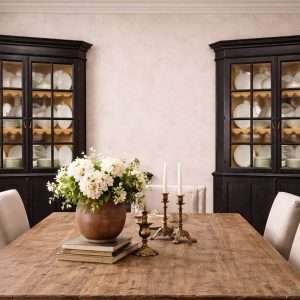 Pareja de alacenas de esquina