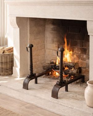 Morillos de hierro forjado