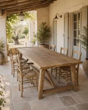 Mesa de comedor madera de pino