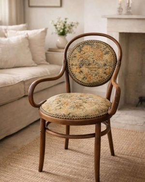 Sillón Thonet tapizado