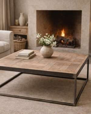 Mesa diseño JFA, parqué de Chateau