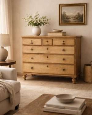 Cómoda Portuguesa en madera natural