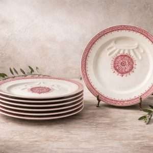 Platos espárragos (6) Florentin JVB Terre de Fer