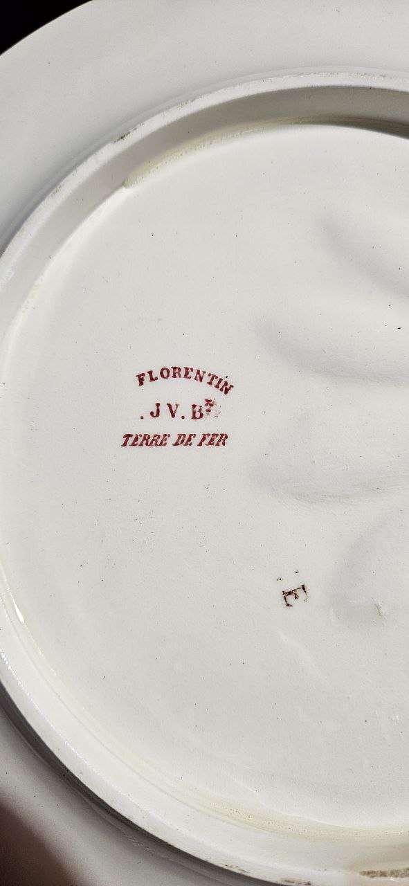 Platos espárragos (6) Florentin JVB Terre de Fer - Imagen 2